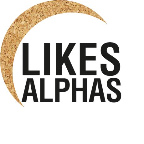 Podkładka pod kubek „Likes Alphas”
