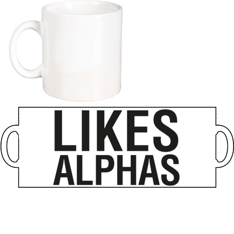 Kubek „Likes Alphas”