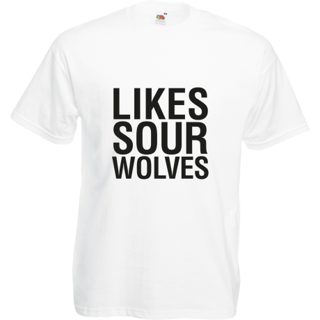 Polo damskie „Likes Sour Wolves”
