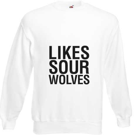 Bluza „Likes Sour Wolves”