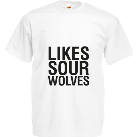 Koszulka dziecięca „Likes Sour Wolves”