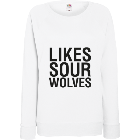 Bluza damska „Likes Sour Wolves”