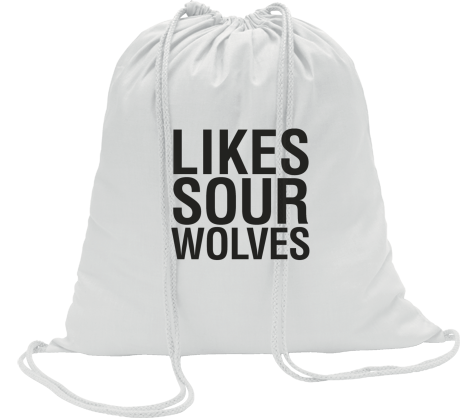 Worko-plecak „Likes Sour Wolves”