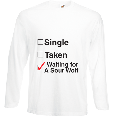 Koszulka z długim rękawem „Waiting For a Sour Wolf”