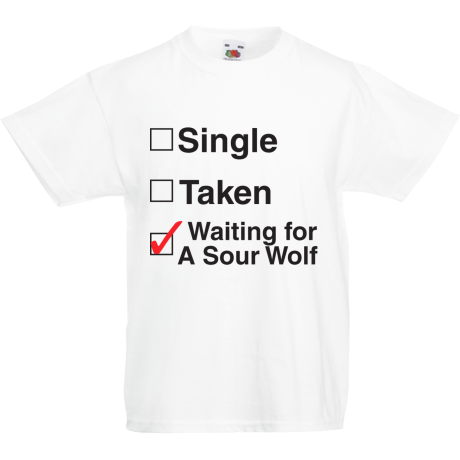 Koszulka dla malucha „Waiting For a Sour Wolf”
