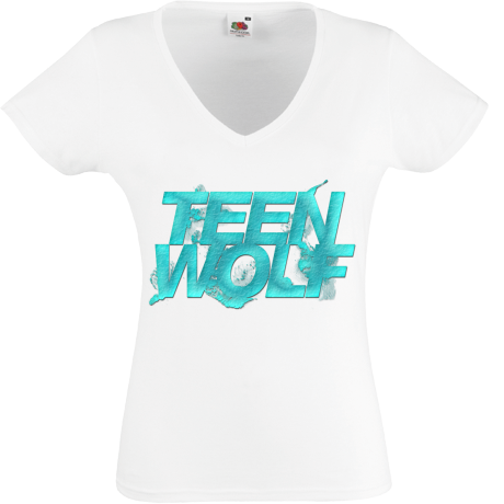 Koszulka damska w serek „Teen Wolf”