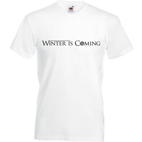 Koszulka w serek „Winter Is Coming”