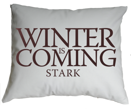 Poduszka „Winter Is Coming Stark”