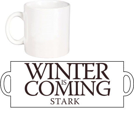 Kubek „Winter Is Coming Stark”