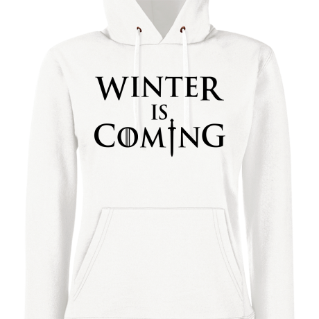 Bluza damska z kapturem „Winter Is Coming 2”
